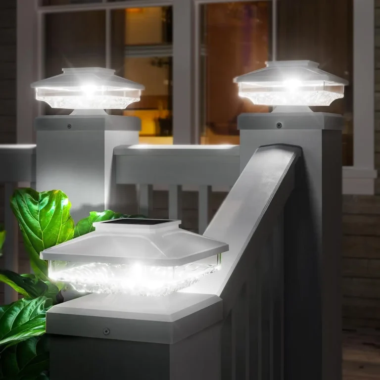 deck solar light caps