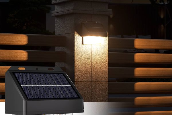 Illuminate Walls with Stylish Solar Powered Lights