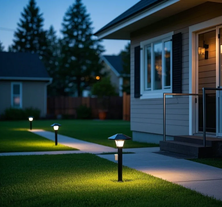 led walkway lights solar